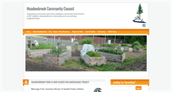 Desktop Screenshot of meadowbrookcouncil.com